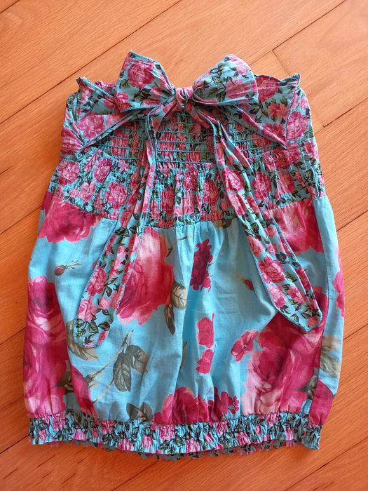 Top cai-cai, tecido 100% algodão, tamanho M