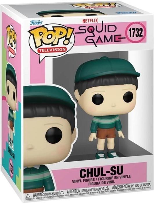 Figurka Funko POP Squid Game: Chul-Su karton,159x115 mm Funko