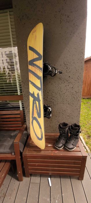 Сноуборд Nitro 2017 з кріпленнями