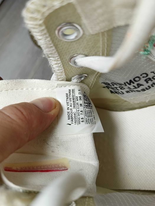Off White x Converse Chuck Taylor 70 Vulcanized