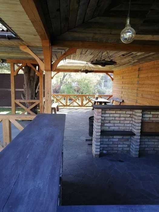 101 Посуточно  дом сруб баня мангал  м. Левобережная Русановские сады