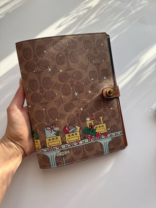 Блокнот Coach подарунок до Нового Року
