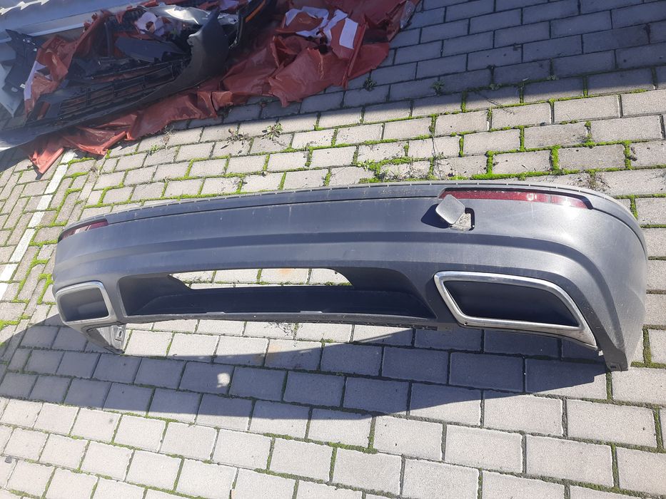 Нижня накладка,задній бампер Тигуан США, Tiguan USA