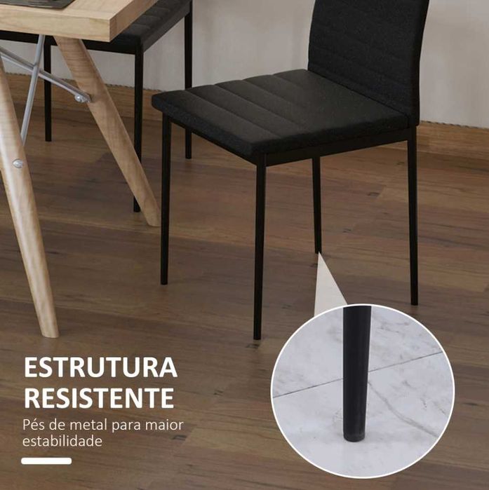 4 CADEIRAS PARA SALA DE JANTAR - NOVAS