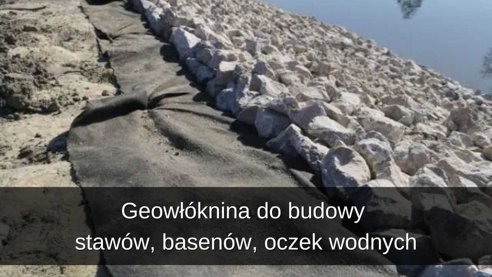 Geowłóknina drogowa drenażowa potocznie włóknina drogowa mata drogowa
