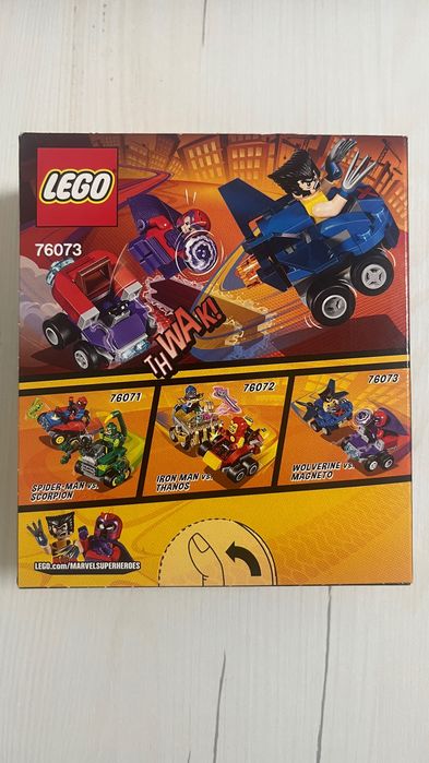 LEGO Marvel Mighty Micros 76073 – Wolverine vs. Magneto |  Fechada