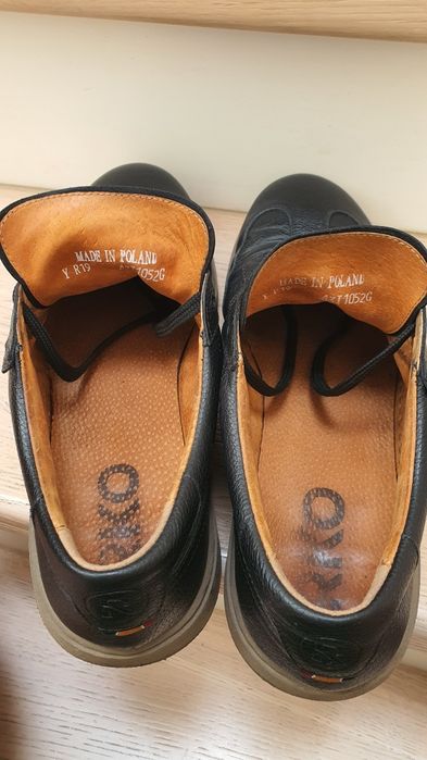 Męskie buty skórzane 43 Ryłko ipyr19
