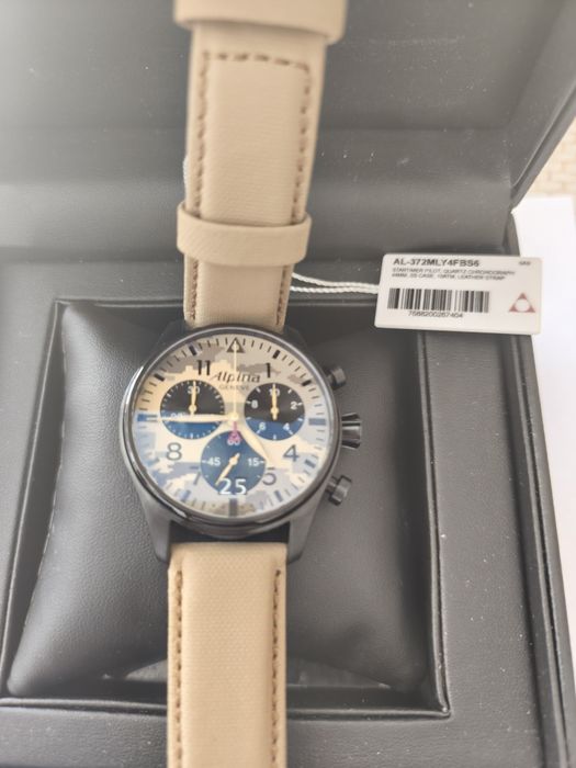 Alpina Startimer Pilot Chronograph Big Date AL-372MLY4FBS6