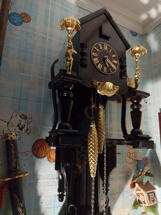 Годинник ЗОЛОТА ЗОЗУЛЯ ХХ Часы с кукушкой  GOLDEN EXCLUSIVE оригинал