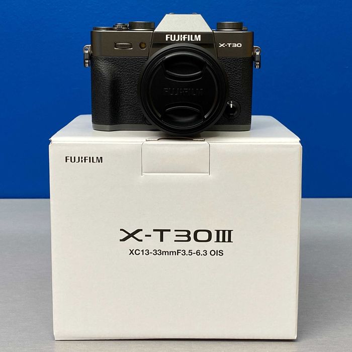 Fujifilm X-T30 III (26.1MP) + XC 13-33mm | NOVA | 3 ANOS DE GARANTIA