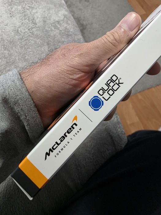 Capa quadlock s25 ultra mag Mclaren F1 nova