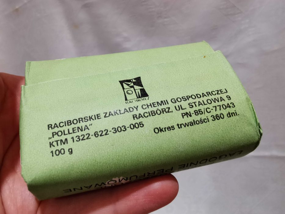 Stare zabytkowe mydło z czasów PRL Kajtek