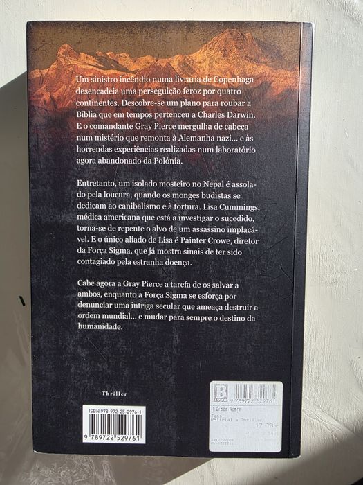 A ordem negra do autor James Rollins