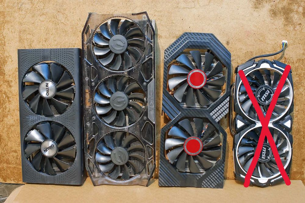 На відеокарту - Активне охолодження