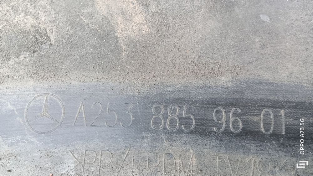 Avental de parachoques Mercedes GLC w253