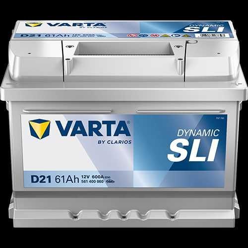 Akumulator VARTA Silver Dynamic D21 61Ah 600A EN