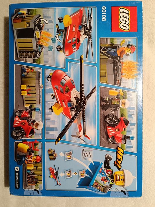 LEGO 60108 City Helikopter strażacki