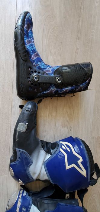 Мотоботи Alpinestars Supertech (розмір 43) під ремонт / відновлення
