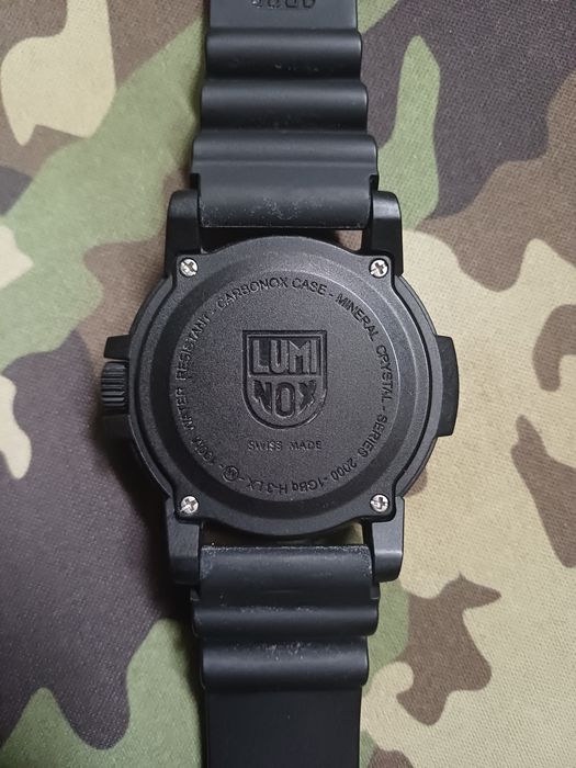 Luminox G Sea Bass Carbonox годинник