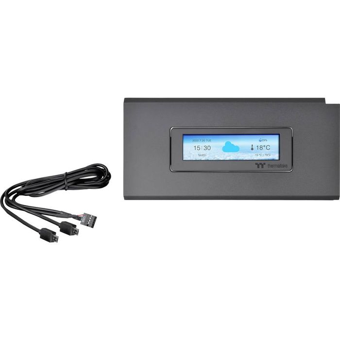 Ekran Lcd 3.9" Thermaltake Panel Kit Black Do Obudowy Ceres 500
