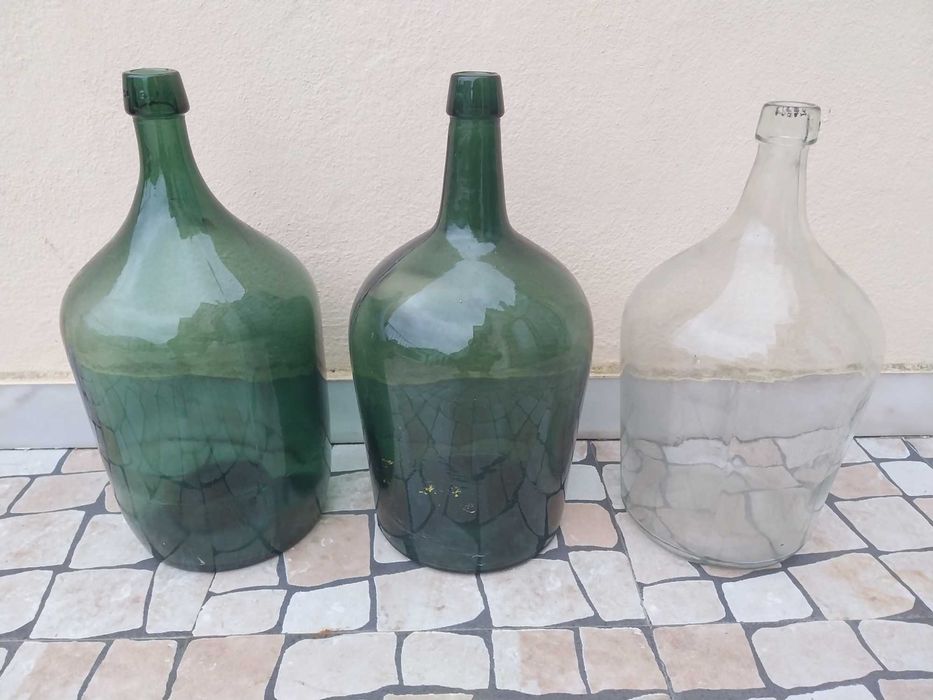 Garrafões em Vidro - Antigos