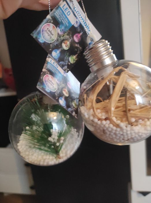 Bombka LED 2 sztuki
