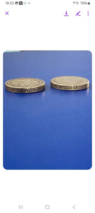 One Pound Krolowe Elizsbeth ll