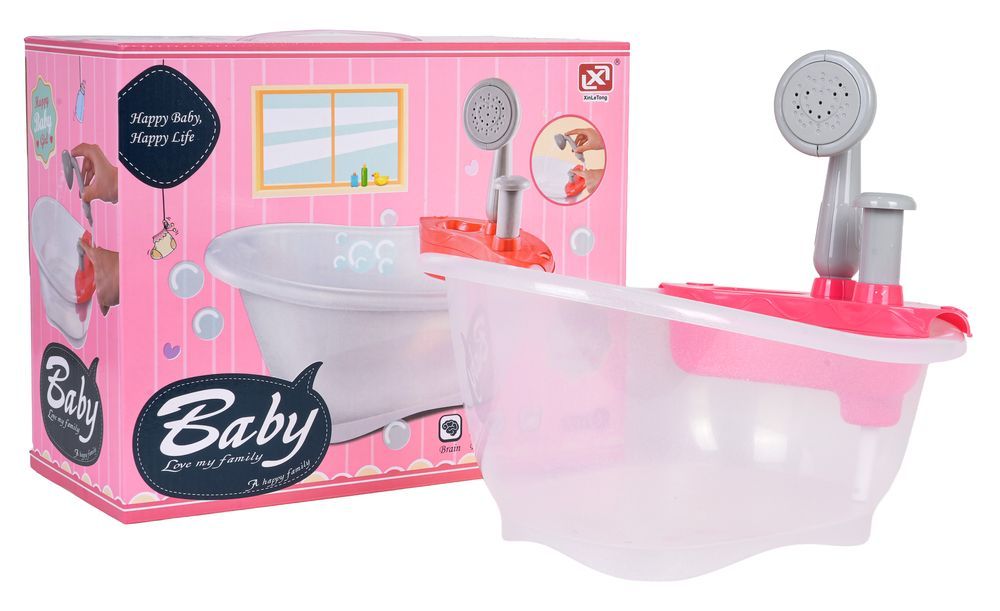 Akcesoria Dla Lalek Wanna Z Prysznicem