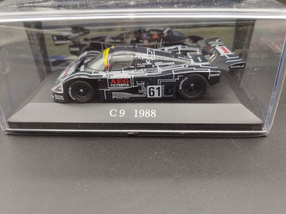 1:43 De Agostini Mercedes  Mercedes C 9 (1988) model + gazetka