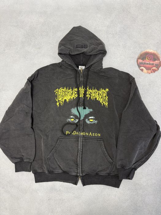зип худи Vetements Pandeamon 2025 Balenciaga Rick owen