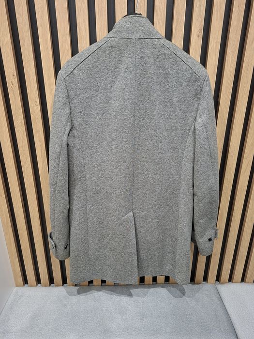 Płaszcz męski szary