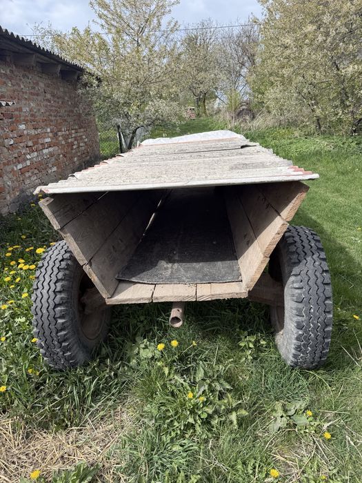 Віз кінний Підвода Віз на резиновому ходу Кінний віз