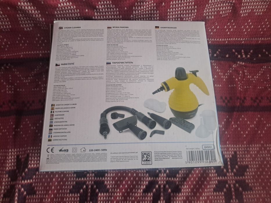 Sprzedam nową myjkę parową Esperanza