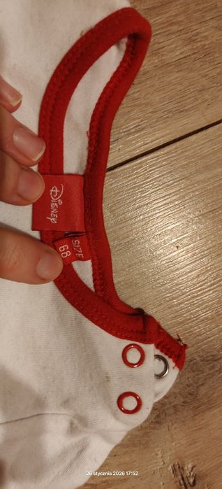 Body niemowlęce 68 Disney Myszka Mickey