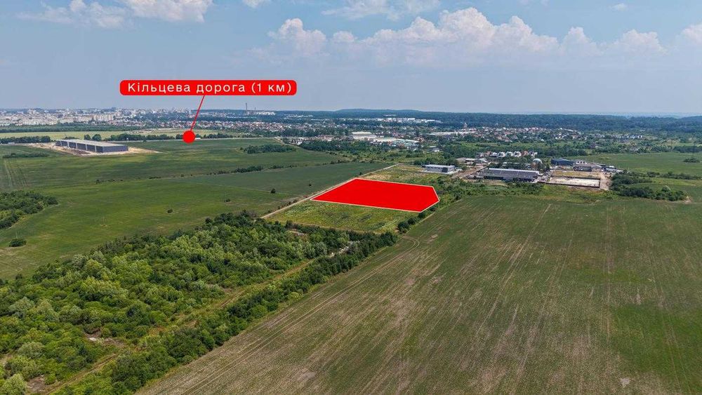 Земля комерційного призначення біля Львова, с. Пасіки-Зубрицькі