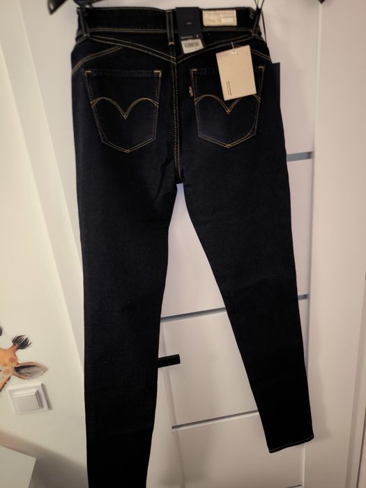 Levis nowe spodnie rurki damskie metki rozm XS