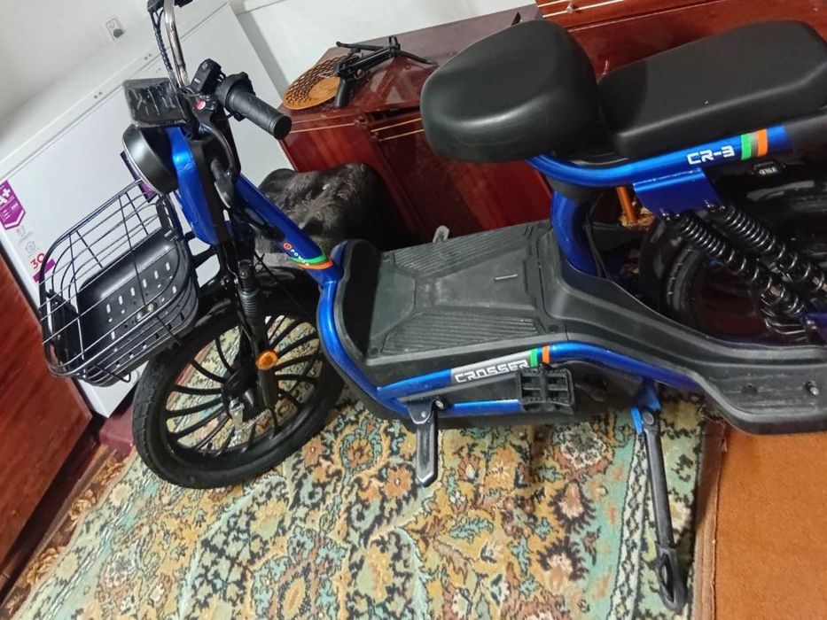 Електровелосипед Crosser CR-3 Синій
