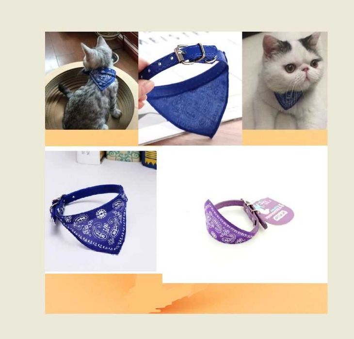 Бандана-ошейник для кошек и собак в ассортименте