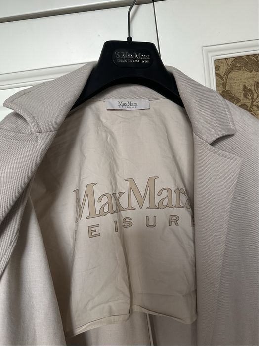 MAX MARA piękny płaszczyk przejściowy, wiosna, lato