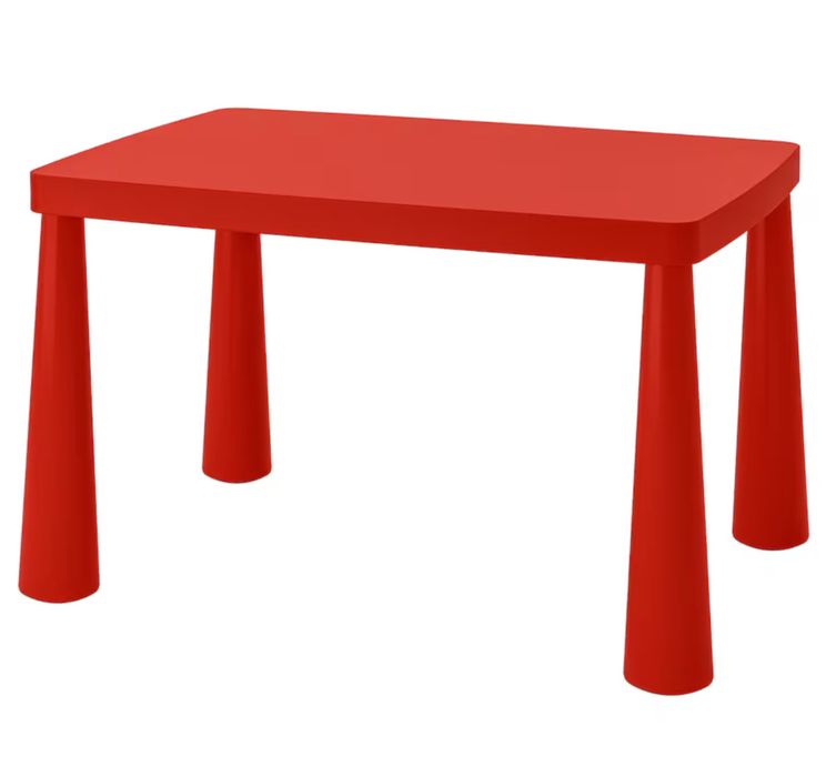 Mammut Children's Table, IKEA, Rectangular64739676140161120