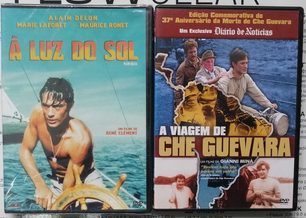 Á luz do sol Alain Delon RARO  A viagem de Che Guevara