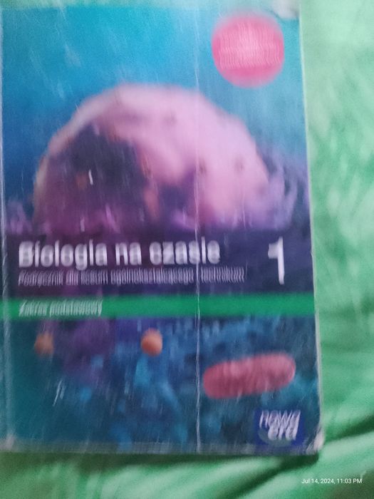 1 kl LO Podręcznik do Biologii