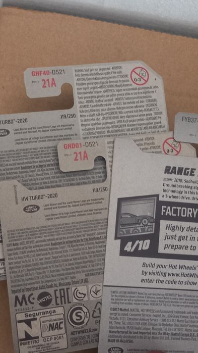 Range Rover velar hot wheels