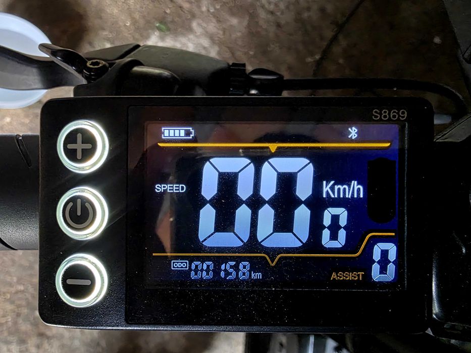 Bicicleta Elétrica como nova 90km autonomia