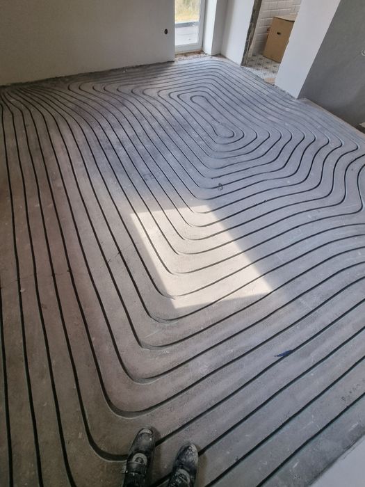 Frezowanie pod ogrzewanie podłogowe