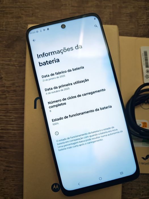 Motorola G15 6.72" 4GB/128GB Dual Sim Cinzento  Seminovo