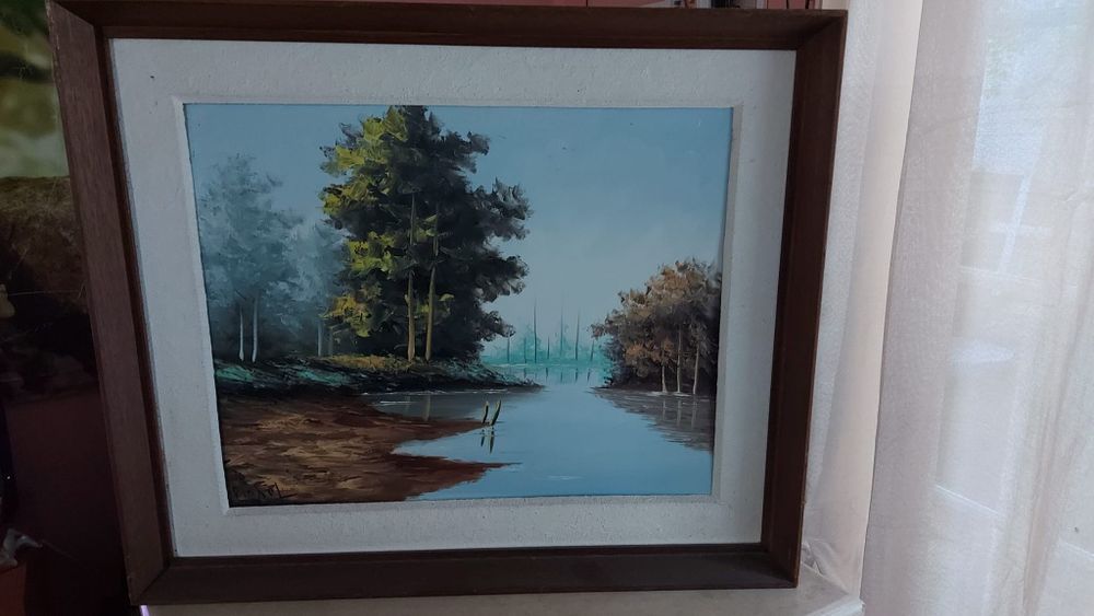 Quadros pintados a óleo