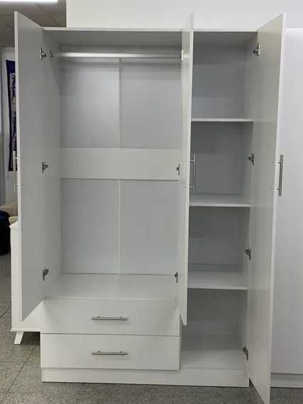 Guarda-roupa branco de 3 portas. Novo/Entrega grátis