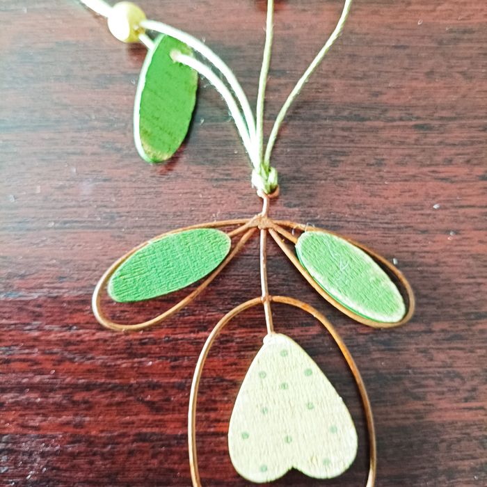 60* Zawieszka drewniana