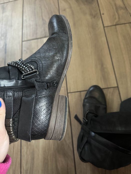 Kozaki skórzane Venezia